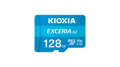 KIOXIA 128GB EXCERIA MicroSD C10 U1 UHS1 R100 Hafıza kartı LMEX2L128GG2