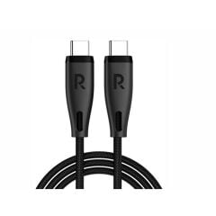 RAVPOWER RP-CB1037 TYPE-C TO TYPE-C 60W C-C 1.2M USB2.0 3A DATA SARJ KABLOSU