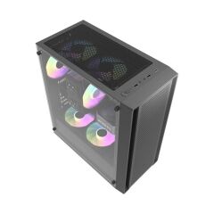 AIGO DK353 Siyah 650W RGB Mid Tower Kasa