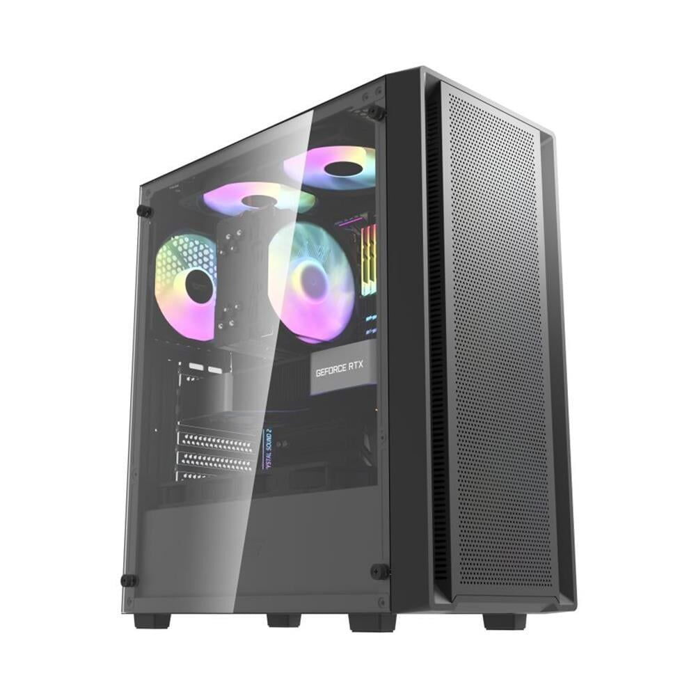 AIGO DK353 Siyah 650W RGB Mid Tower Kasa