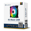 SilverStone Air Blazer 120R ARGB LED 12cm Fan SST-AB120R-ARGB resmi