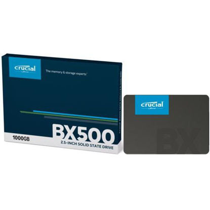 CRUCIAL 1TB BX500 2.5 540-500 MB-s SATA3 3DNAND SSD Disk CT1000BX500SSD1 resmi